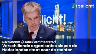 Uitgelicht 11 oktober 2024  Cor Verkade acht organisaties slepen Nederlandse staat voor de rechter [upl. by Akkimat818]