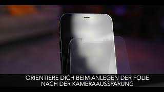 Anleitung Smartphone Displayschutzfolie richtig aufbringen arktisband [upl. by Fleda]