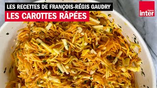 Mes carottes râpées sauce Alain Passard  Les recettes de FrançoisRégis Gaudry [upl. by Marlie870]