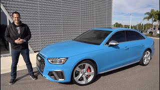 Is the 2021 Audi S4 a performance sport sedan thats WORTH it [upl. by Aihcrop397]