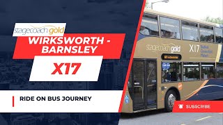 X17  Wirksworth to Barnsley  FULL ROUTE [upl. by Ressler]