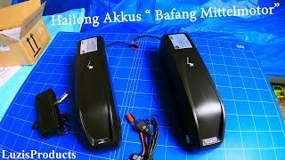 Bafang Hailong EBike Akku für  Bafang Mittelmotor  Unboxing  Infos 1 [upl. by Laurie]