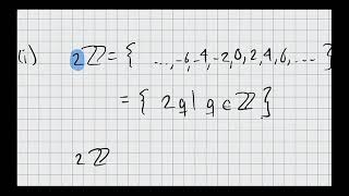 6Definición de subgrupo Los subgrupos de Z el conjunto de los enteros Álgebra Moderna I Clase 6 [upl. by Assyn]