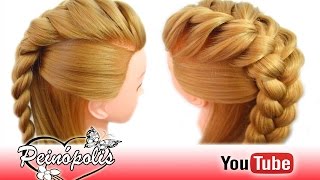 Peinados con Volumen para Cabello o Largo  Semirecogidos con Trenzas Faciles [upl. by Eerolam781]