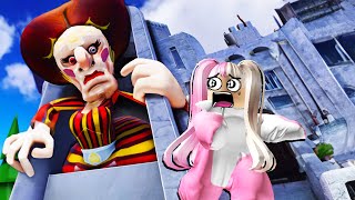 PANIK  EYRA TERPERANGKAP DLM ISTANA QUEEN MUKA HODOH  EVIL QUEEN OBBY  ROBLOX MALAYSIA [upl. by Onilatac]