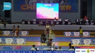 PALARONG PAMBANSA 2024 SEPAK TAKRAW  DAY 1  SHS Ateneo de Cebu [upl. by Ecarg]