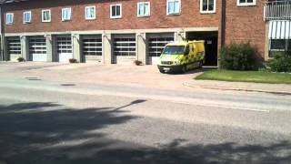 Nya Ambulansen i Motala rycker ut [upl. by Ocsic]