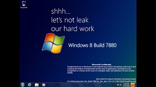 Taking a look at Windows 8 Build 7880 [upl. by My]