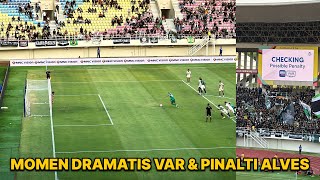 Momen PSS dapat VAR Pinalti Sayang Tendangan Danilo Melambung ke Angkasa [upl. by Washburn]