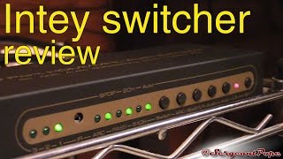 Intey 4k HDMI switcher with audio extractor review [upl. by Assenev]