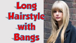 40 BEST Long Hairstyle with Bangs for Women [upl. by Tait]