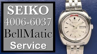 For ST  Seiko 40066037 BellMatic Service [upl. by Dibru647]