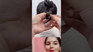 Only elastic use hairstyle for girls l hairstyle yt haircare [upl. by Lala]