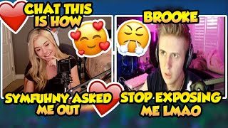 BROOKE REVEALS HOW SYMFUHNY ASKED HER OUT ON A DATE [upl. by Ellen]