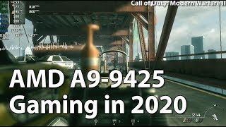 Gaming on AMD A99425 R5 APU in 2020 A99420 A99410 [upl. by Trant]