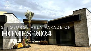 Parade of Homes St George Utah 2024 Luxury Homes [upl. by Anyt]