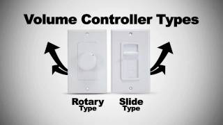 How to Install Speaker Volume Controllers from Monoprice [upl. by Nennahs422]