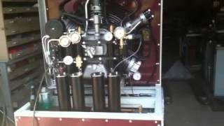 5 stage 7500 Psi air compressor [upl. by Jamey]