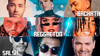 MIX REGGAETON SALSA Y BACHATA 2021 FEB [upl. by Gotthard]