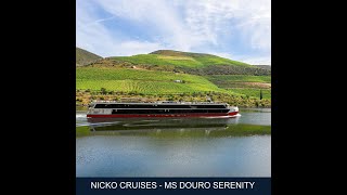 ms DOURO SERENITY by nicko cruises  ship information video [upl. by Aimerej]