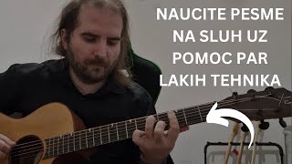 Kako Naučiti Pesme Na Sluh  Gitara  Deo 1 [upl. by Elleneg301]