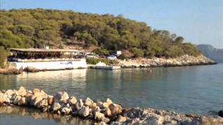 Aponisos Beaches amp Taverna  Agistri Island [upl. by Yral349]