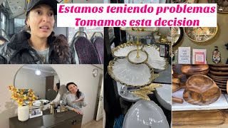 ESTAMOS TENİENDO PROBLEMAS SERİOS EN CASA🥺TOMAMOS ESTA DECİSİON MUCHO MOHO COMPRO DECORACİON NUEVA [upl. by Aisor662]