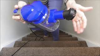 Vacuuming Dusty STAIRCASE CARPET ➡️ ASMR Hoovering Sound vacuumingcarpet hoovering vacuumsound [upl. by Aiken]