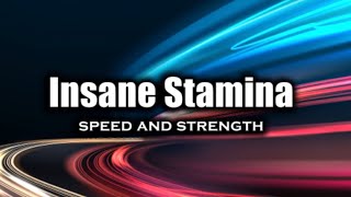 Insane Stamina Speed and Strength Morphic Field [upl. by Lister29]