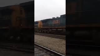 quot marionohio csxtransportation Wet Eastboundquot [upl. by Nishom]