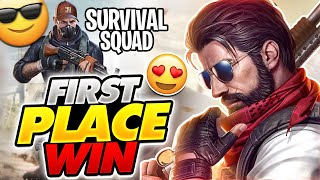 Survival Squad Episode 1  First Place Win  Android amp Ios  HD Gameplay [upl. by Pravit850]