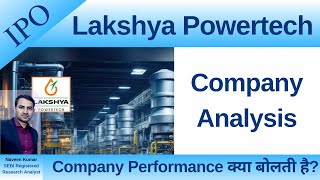 Lakshya Powertech IPO  Lakshya Powertech Limited Analysis  GMP  Review  IPO [upl. by Edita103]