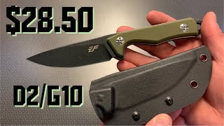 New Impressive Fixed Blade D2 Steel Knife [upl. by Adnohsed343]