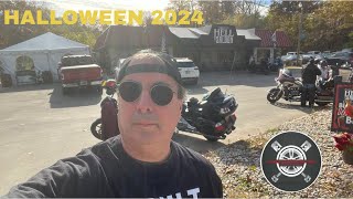 Halloween 2024 Hell Saloon and Pickney Solo Ride 4K [upl. by Thorstein]