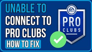 FIX FIFA 23 UNABLE TO CONNECT TO PRO CLUBS AT THIS TIME 2023 [upl. by Crow]