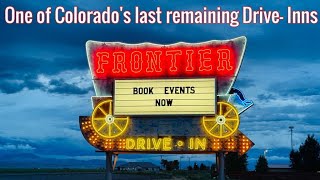 We Stopped at the Frontier DriveInn A Fun Twist on one of Colorados Last Remaining DriveIns [upl. by Myrvyn976]