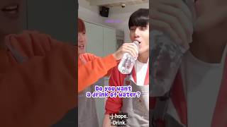 Jhope Gave Jungkook Water When He Knew He Was Thirsty 🥰🥰 shorts jhope jungkook bts [upl. by Ledah]