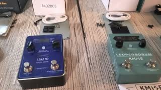 SHOOTOUT  Loop Pedal amp Drum Machine Pedals  Donner vs Lekato vs KMise vs Flamma [upl. by Yenohtna894]