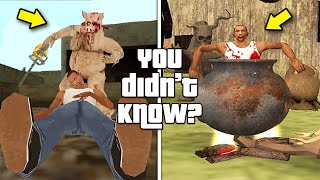 NEVER visit these places in GTA San Andreas iceberg explained [upl. by Severson]