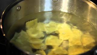 How to Cook Ravioli Pasta  Chicken Pasta amp Sauce [upl. by Lister111]