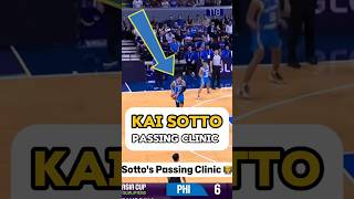 KAI SOTTO PASSING CLINIC LUPET basketball shorts shortvideo [upl. by Ruffin663]