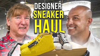 I BOUGHT SOME WILD DESIGNER SNEAKERS [upl. by Esirrehc]