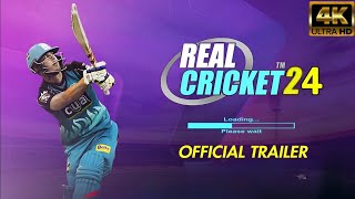 Real Cricket 24 Official HD Trailer  Nautilus mobile [upl. by Horatia]