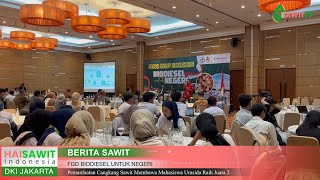 BERITA SAWIT  FGD BIODIESEL UNTUK NEGERI [upl. by Aterg]