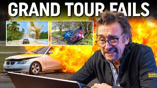 Richard Hammond REACTS to the times The Grand Tour went wrong [upl. by Lemrac775]