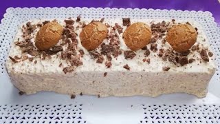 Semifreddo agli amaretti con scaglie di cioccolato [upl. by Manny]