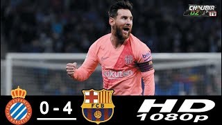 Espanyol Vs Barcelona 40 La Liga 08122018 [upl. by Ellan]