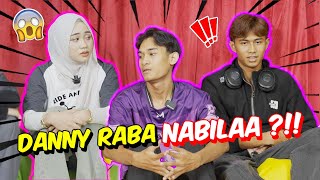 DANNY RABA NABILAA   AMIR PERTAHANKAN NABILA [upl. by Assilem]