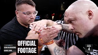 Chance Shaw vs Serhii Kalinichenko ALL THE PINS Official Footage KOTT8 Armwrestling [upl. by Aneloc]