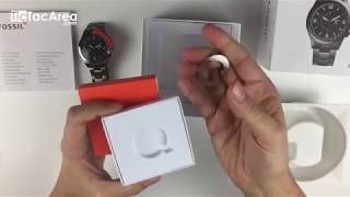 Unboxing FOSSIL Q Activist FTW1207 Hybrid Smartwatch video [upl. by Noir]